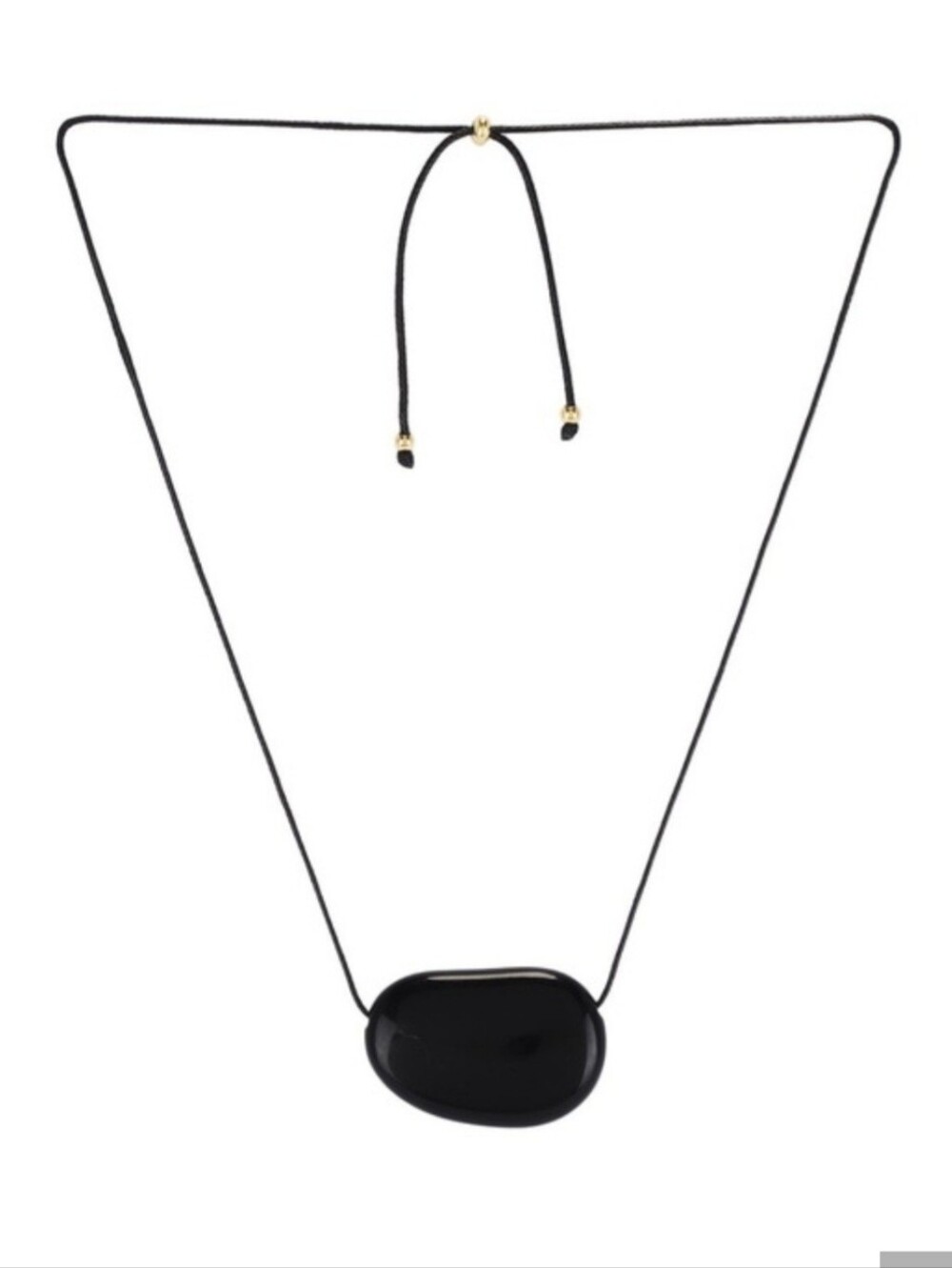 Heaven Mayhem Julia Black Stone Necklace